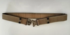 Mens Belt Webbing Belt Hiking Sport Army Military Security Nylon Buckle Belt - Picture 1 of 6