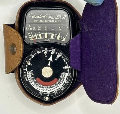Medidor de exposición universal Westin Master II vintage con estuche - A8 Foto 1 de 3