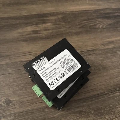 TRENDnet TI-G50 5-Port Industrial Gigabit Ethernet DIN-Rail Switch - Image 1 of 3