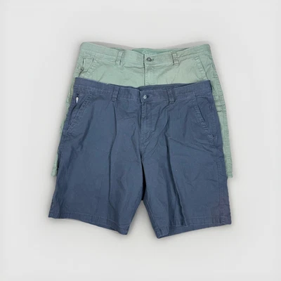 Lote de 2 Pantalones Cortos Elásticos Mountain Ripstop Impermeables Para Hombre Talla 40 Foto 1 de 4