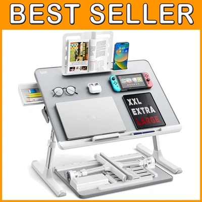 Multi-purpose Lap Desk for Bed, Light Grey - Image 1 of 4