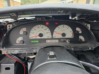 1999-2004 Ford SVT Lightning Instrument Guage Cluster Speedometer MPH 131k Miles - Image 1 of 4