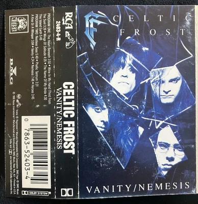 Celtic frost vanity/Nemesis 1990 cassette RCA 2403-4-R - Image 1 of 4