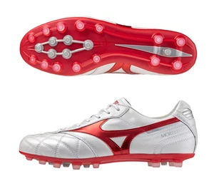 MIZUNO MORELIA 2 JAPAN AG P1GA250360 (Short tan & cross stitch) Super White Pear - Bild 1 von 5