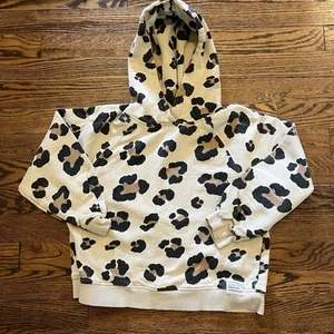 Zara | Kids | Leopard Print Hoodie | Sweatshirt | 9 - Picture 1 of 5