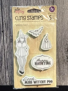 Julie Nutting "Witchy Poo" Halloween Puppe klammer Stempel #910693 PRIMA - kostenloser Versand - Bild 1 von 2