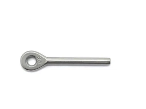 Terminal de ojo Swage de acero inoxidable tipo 316 para barandilla de cable - para cable de 1/8 - Imagen 1 de 1