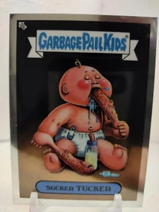 SUCKER TUCKER C-Name Variation 2023 Topps Chrome Garbage Pail Kids Original S 6 - Picture 1 of 2