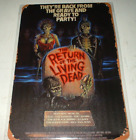 The Return of the Living Dead Tin Sign Horror - Classic - Decor 8x12