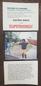 SUPERWENCH Electric Wench Brochure print Material - Foto 1 di 3