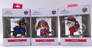 Scatola rossa Hallmark 2023 - CHASE, SKYE & MARSHALL di Paw Patrol - nuova con scatola spedizione gratuita - Foto 1 di 5