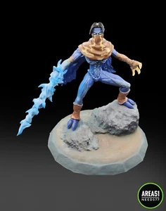Raziel Legacy of Kain Soul Reaver statua Fan Art In Resina 30cm - Imagen 1 de 6