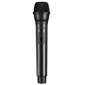 Fake Microphone Prop Plastic Simulated Mic Realistic Stage Speech Karaoke Fun - Picture 1 of 9