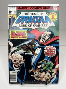 The Tomb Of Dracula Lord Of Vampires #58 First Solo Blade Story Marvel Comics FN - Picture 1 of 15