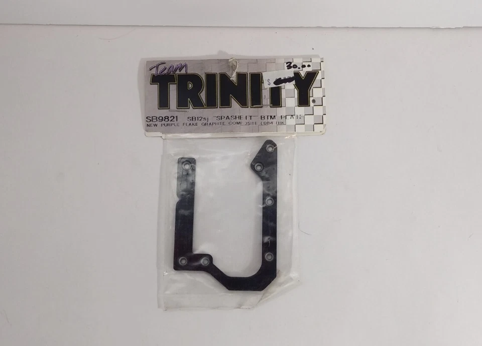 Team Trinity SB9821 Bottom Plate "Spashe It" for SB12sj Graphite Composite .084" - Image 1 of 1