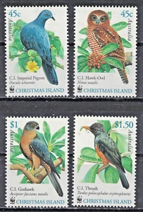 CHRISTMAS ISLAND:2002 SC#437-39 MNH Christmas Island birds AP1712 - Picture 1 of 2