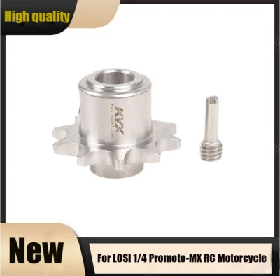 Metal Front Chain Gear Kits For LOSI 1/4 Promoto-MX RC Motorcycle Upgrade Parts - Image 1 of 4