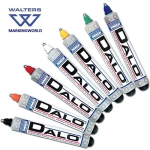 Marcador de pintura de punta de bola de acero industrial Dykem Dalo | Marcas de metal, caucho | Caja 6 - Imagen 1 de 9
