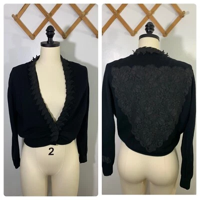 Cárdigan suéter vintage de lana años 50 pequeño Foto 1 de 4