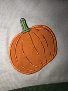 SERVILLETAS DE CENA DE ALGODÓN CALABAZA GRANADA NARANJA VERDE - Imagen 1 de 4