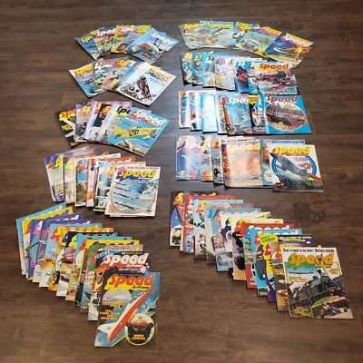 Vintage Speed & Power Magazine Lot of 74 Issues UK from 1974 & 1975 Cars Planes - Image 1 of 4