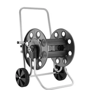 CLABER 8894 CARRELLO AVVOLGITUBO METAL GEMINI COMPLETO PER GIARDINO 130 MT 1/2" - Foto 1 di 1