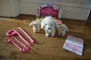 EN CAJA**ANIMAGIC BONNIE PERRO Y CACHORRO BEBÉS GO WALKIES Push Along Light Up Plomo** - Imagen 1 de 3