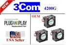 Lot 3x new OEM Fans for 3Com Switch 4200G 48-Port