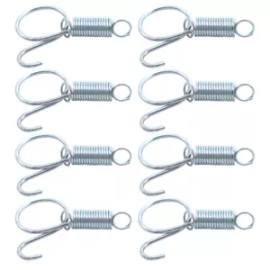 10 Stück Feder Türriegel ideal für Kaninchen Wachteln & Hühnerkäfige USA - Bild 1 von 6