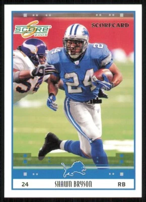 2005 Score Scorecard #97 Shawn Bryson /599 - Image 1 of 2