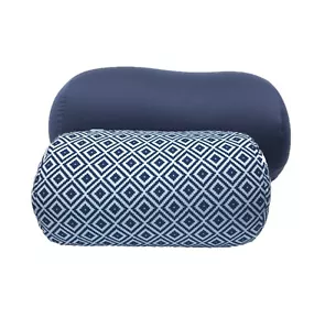 2 Packs Micro Bead Squishy Hypoallergenic Post Surgery Cylinder Roll Pillows Mix - Picture 1 of 6