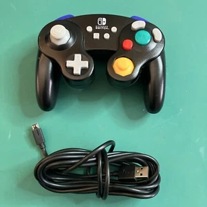 Power A GameCube Style Wired Controller - Nintendo Switch. Model 1507843-01. VG. - Picture 1 of 12