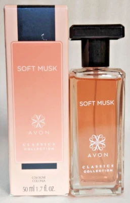 Avon SOFT MUSK Colonia Spray 1.7 fl.oz    Foto 1 de 4