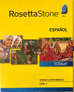 Rosetta Stone Espanol Level 2 Spanish Latin America Version 4 W/ Audio Companion