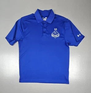 Under Armour Kansas City Royals Polo Shirt Mens Med. Golf Spring Training Top. - Picture 1 of 6