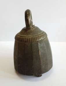 ANTIQUE BURMESE BRONZE HORSE COW BELL - Picture 1 of 6