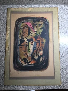 Vintage Signed Lithograph Leonard Pytlak Listed Artist - Picture 1 of 11