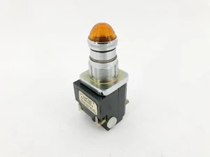 New Furnas 51JAPPLDM21 Illuminated Pushbutton 240VAC Amber - Picture 1 of 5