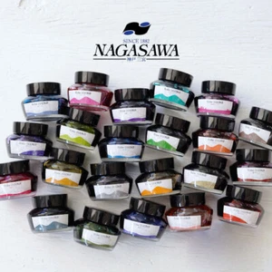 Made in Japan! Nagasawa Kobe Füllfederhalter 50ml Flasche Seemann Kunst Malerei - Bild 1 von 92
