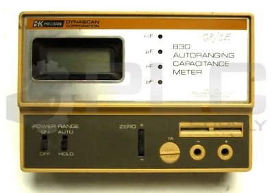 MEDIDOR DE CAPACITANCIA DE RANGO AUTOMÁTICO BK PRECISION 830 RANGO 200 Foto 1 de 4