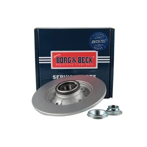 2x Brake Discs Solid For Citroen C3 Aircross MK2 1.5 BlueHDI 100 Rear - Picture 1 of 10