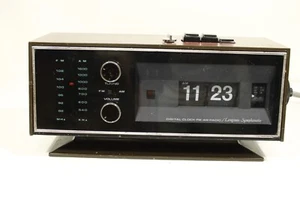 LONGINES SYMPHONETTE LCR 220, AM/FM/flip alarm clock.(ref K 166) - Picture 1 of 11