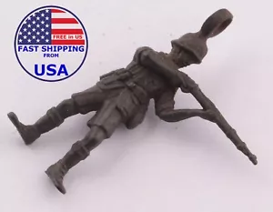 Wehrmacht Figur Statuette Heereswehr Helm Stahlhelm Geschütz Bronze - Bild 1 von 13