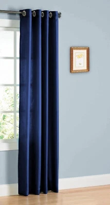 1ШТ ТВЕРДЫЙ ПОЛУШИРНЫЙ ЛЮВЕРС ИСКУССТВЕННЫЙ ШЕЛК ОКОННАЯ ЗАНАВЕСКА ПАНЕЛЬ УНИВЕРСАЛЬНЫЙ ДЕКОР MIRA  - Изображение 1 из 3