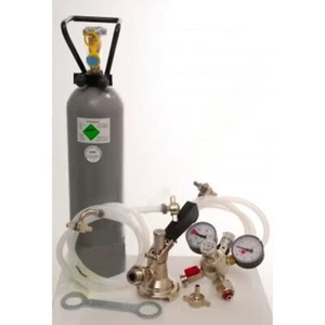 Zubehörpaket für Kontakt 2-leitig mit 2x Flach Fitting ohne Co2 Flasche - Bild 1 von 1