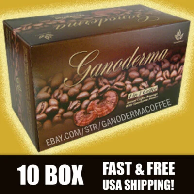 DIAMOND INTEREST Ganoderma 4 in 1 Coffee w/ creamer- 10 box (200 ct) - Free Shipping