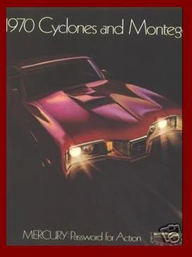 Folleto de ventas Mercury Montego & Cyclone Prestige 1970 Foto 1 de 1