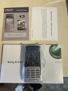Téléphone portable Sony Ericsson P900 Qwerty neuf de collection - Argent. - Photo 1 sur 8