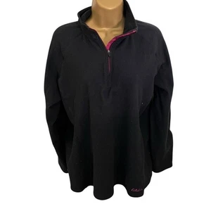 Maglione Cabela's Quarter Zip Nero Grande - Foto 1 di 4