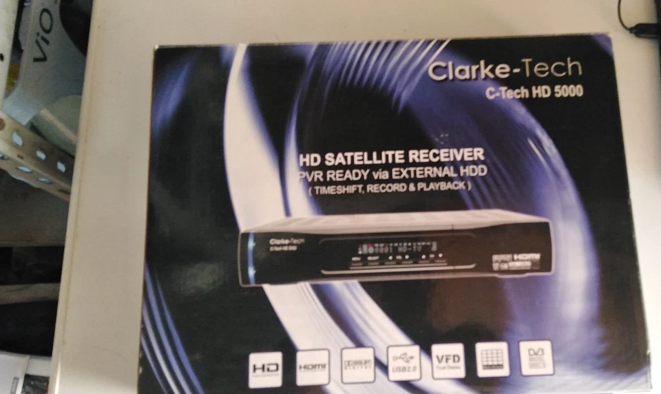 ricevitore satellitare Clarke-Tech HD5000 - Immagine 1 di 4